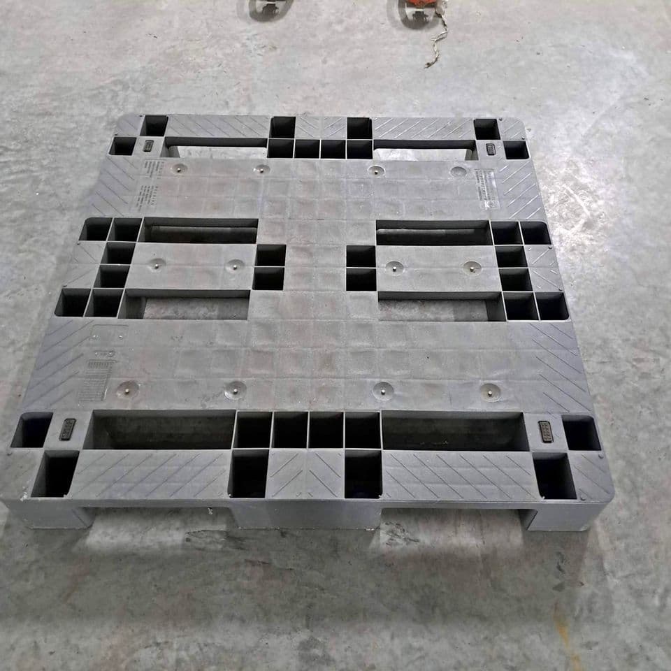 Used 43" x 43" Heavy Duty Plastic Pallets - Elko NV 89801