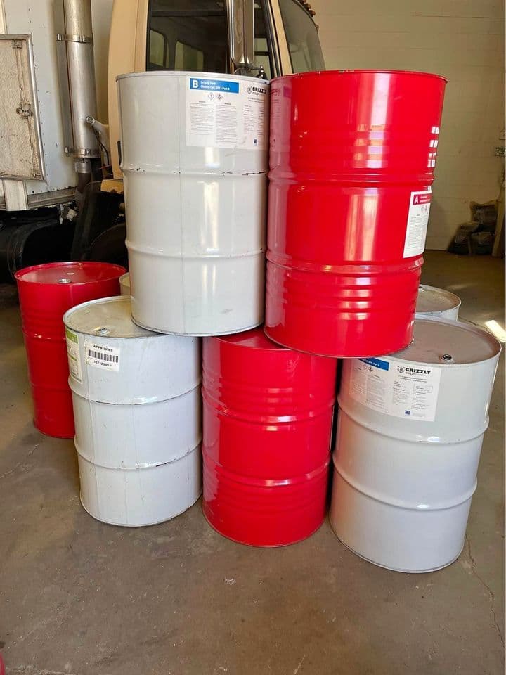 Used 55 Gallon Metal Drums - Bozeman MT 59718