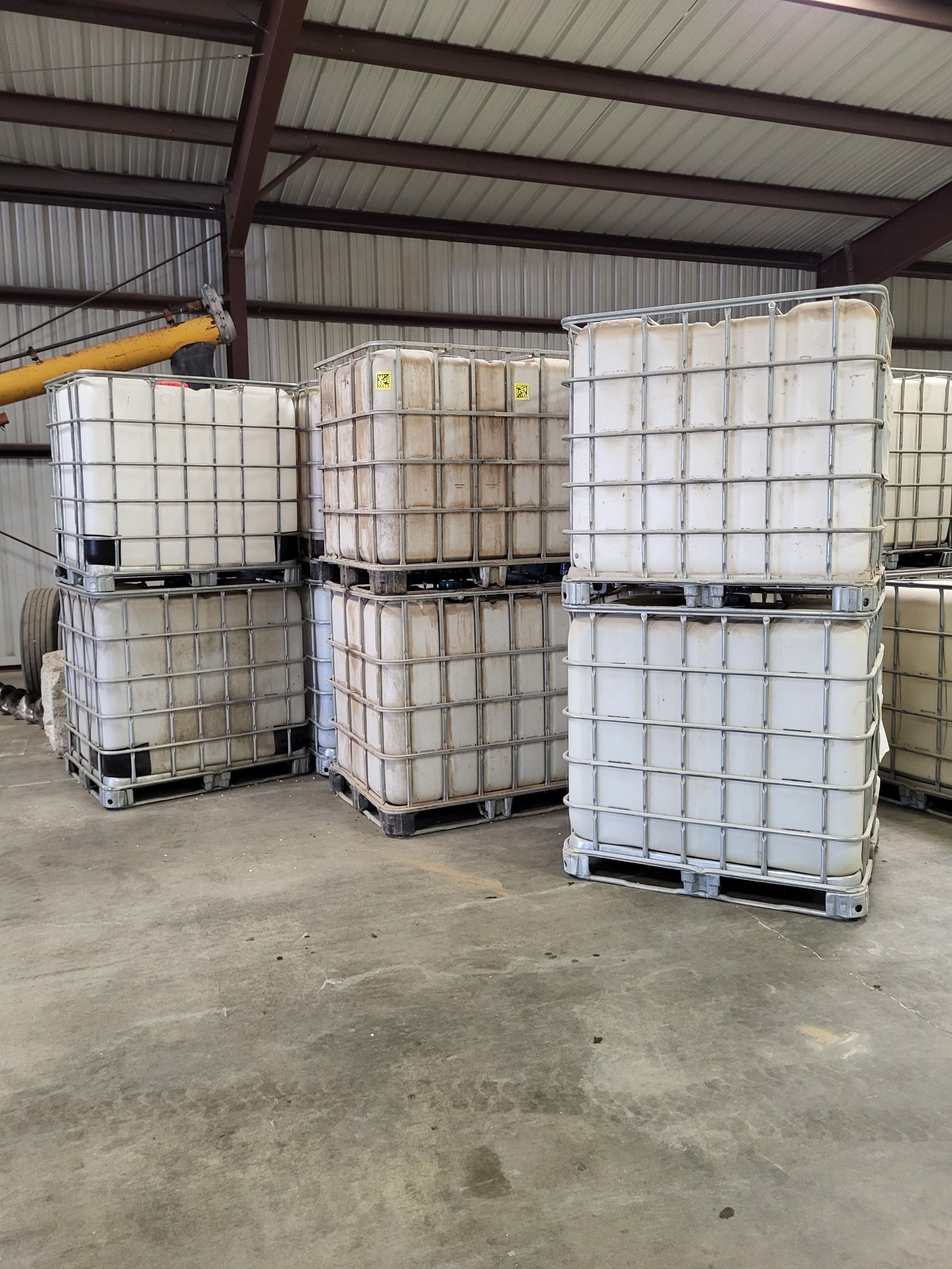 Used Organic Soybean Oil IBC Totes 275 & 330 - Riverside, CA 92505