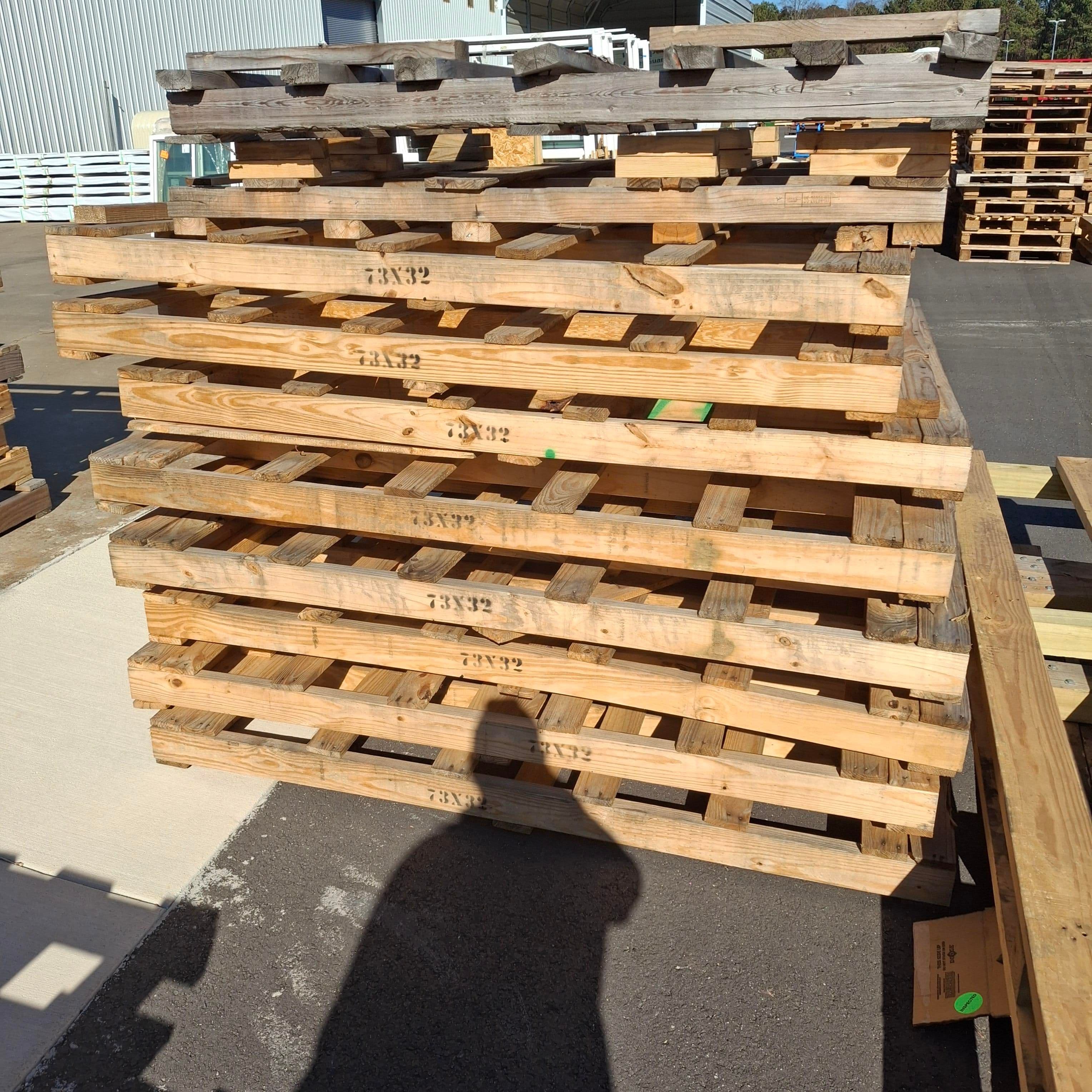 73 x 32 & 80x36  Large Custom Sized Pallets - Olathe KS 66062