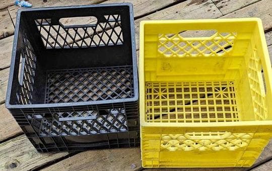 Used Plastic Milk Crates - Columbia SC 29229