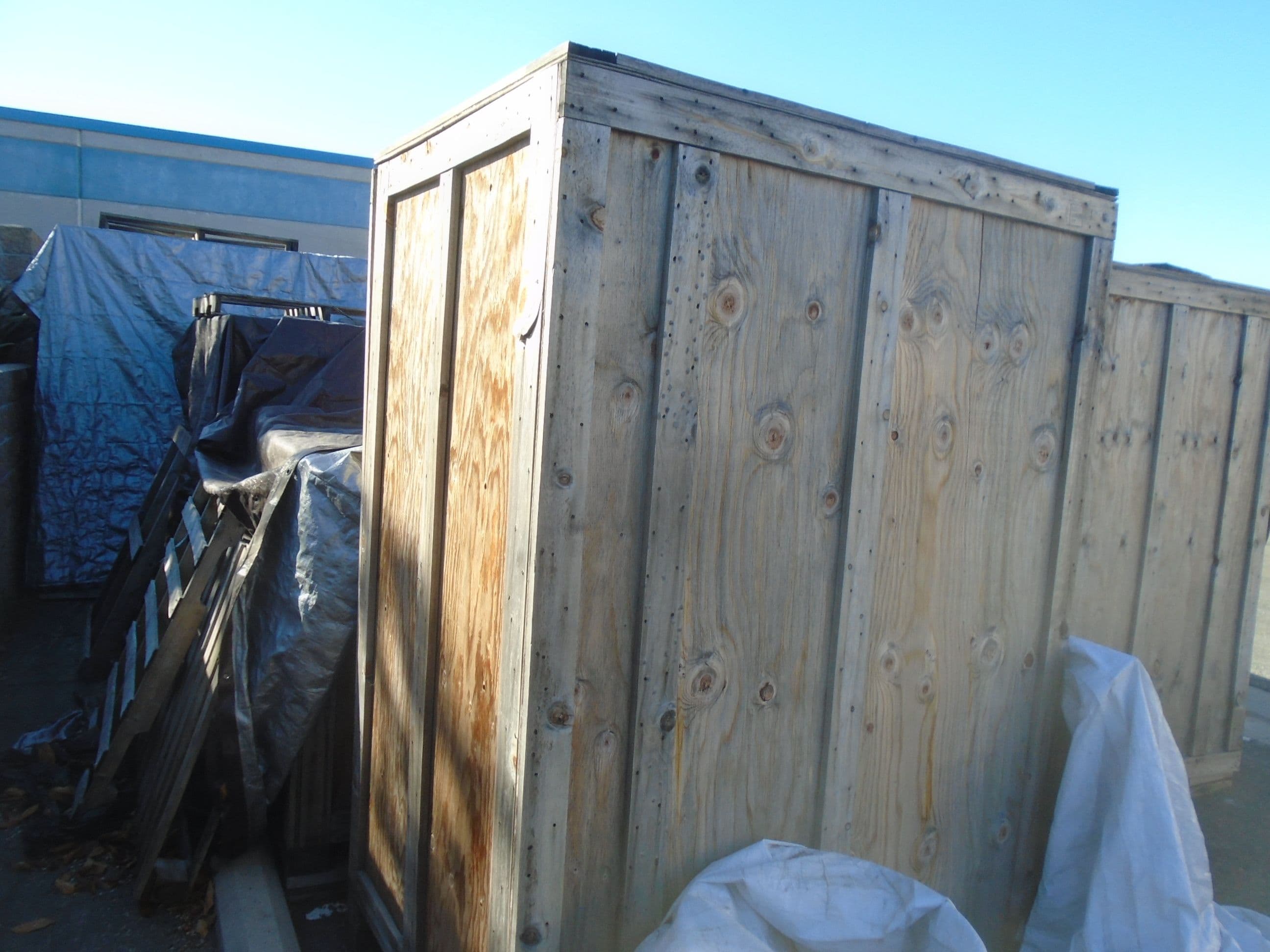 115 x 60 Industrial Wooden Crates - Los Angeles CA  90034