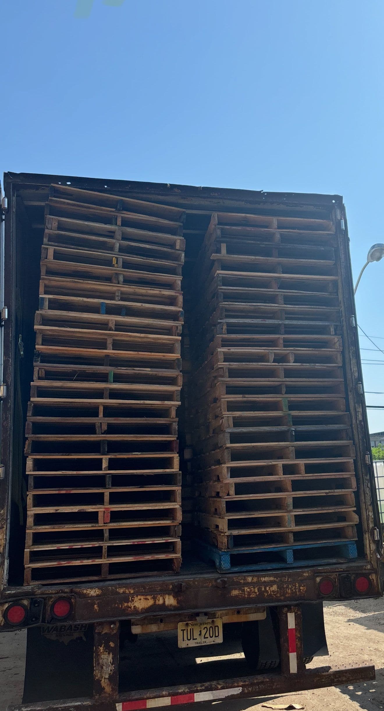 48x40 Grade B Pallets -Partial 4-Way -Newark NJ 07114