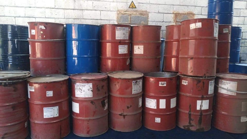 Used 55 Gallon Metal Drums - Pawtucket RI 02860