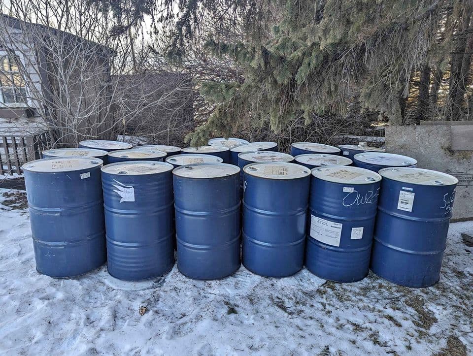 Used 55 Gallon Metal Drums - Winston Salem NC 27104