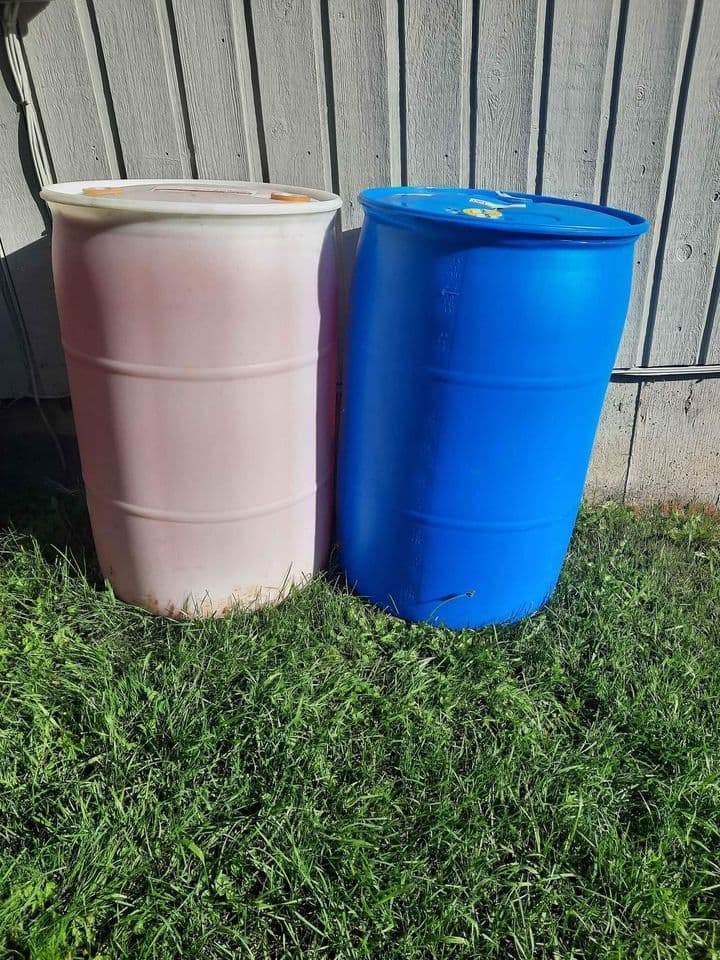 55 Gallon Used Plastic Drums - Hilo HI 96720