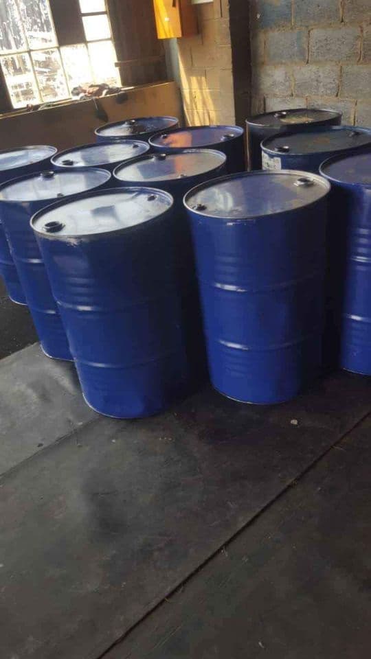 Used Rinsed 55 Gallon Metal Drums - Guthrie OK 73044