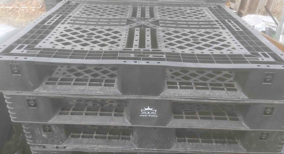 40" × 48" Heavy CBA Plastic Pallets - Augusta ME 04330
