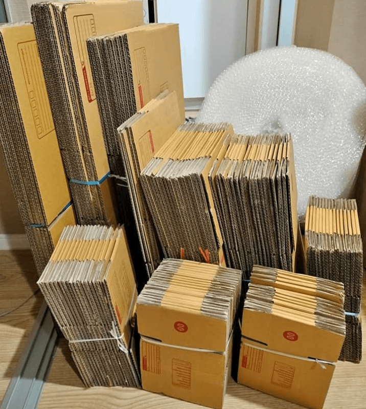 One time used shipping boxes mixed sized Los Angles 90001 CA