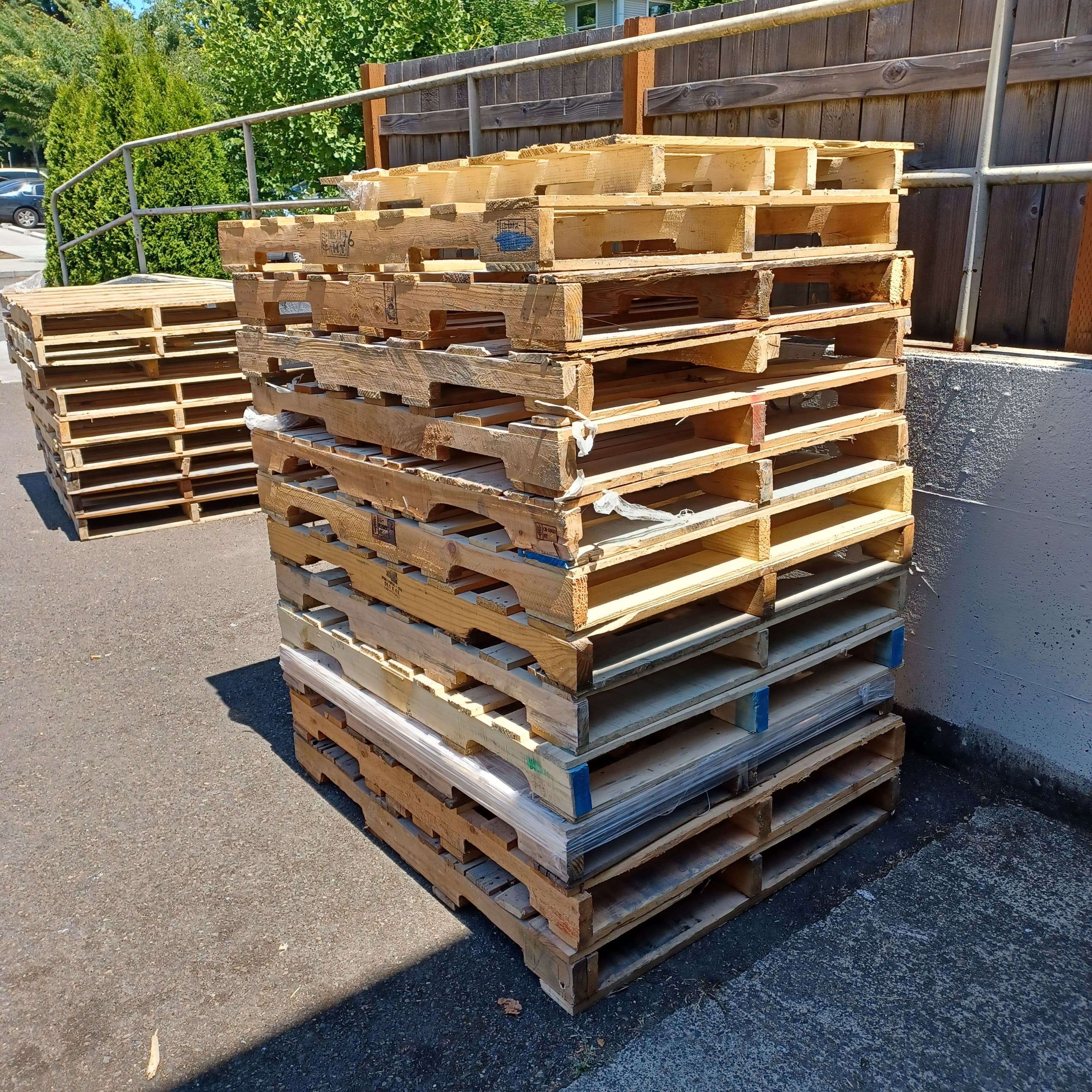 Stack of Grade A Pallets 