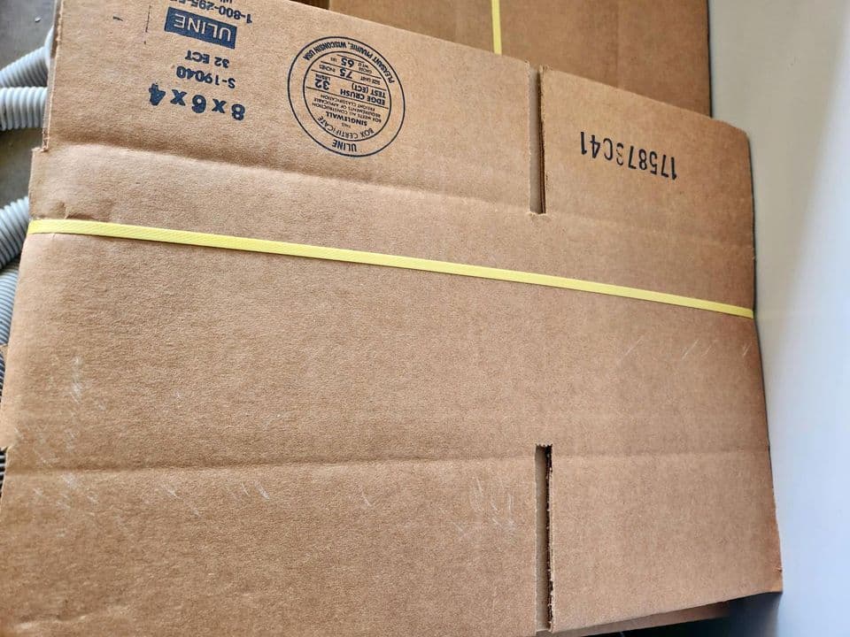 8x6x4 Used Uline Shipping Boxes - Toledo OH 43613