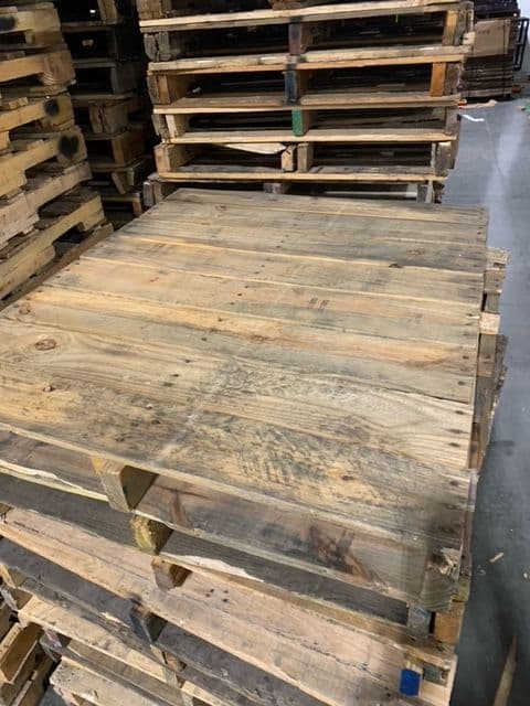 Used 48x40 Wooden Pallets - Houston, Texas 77040