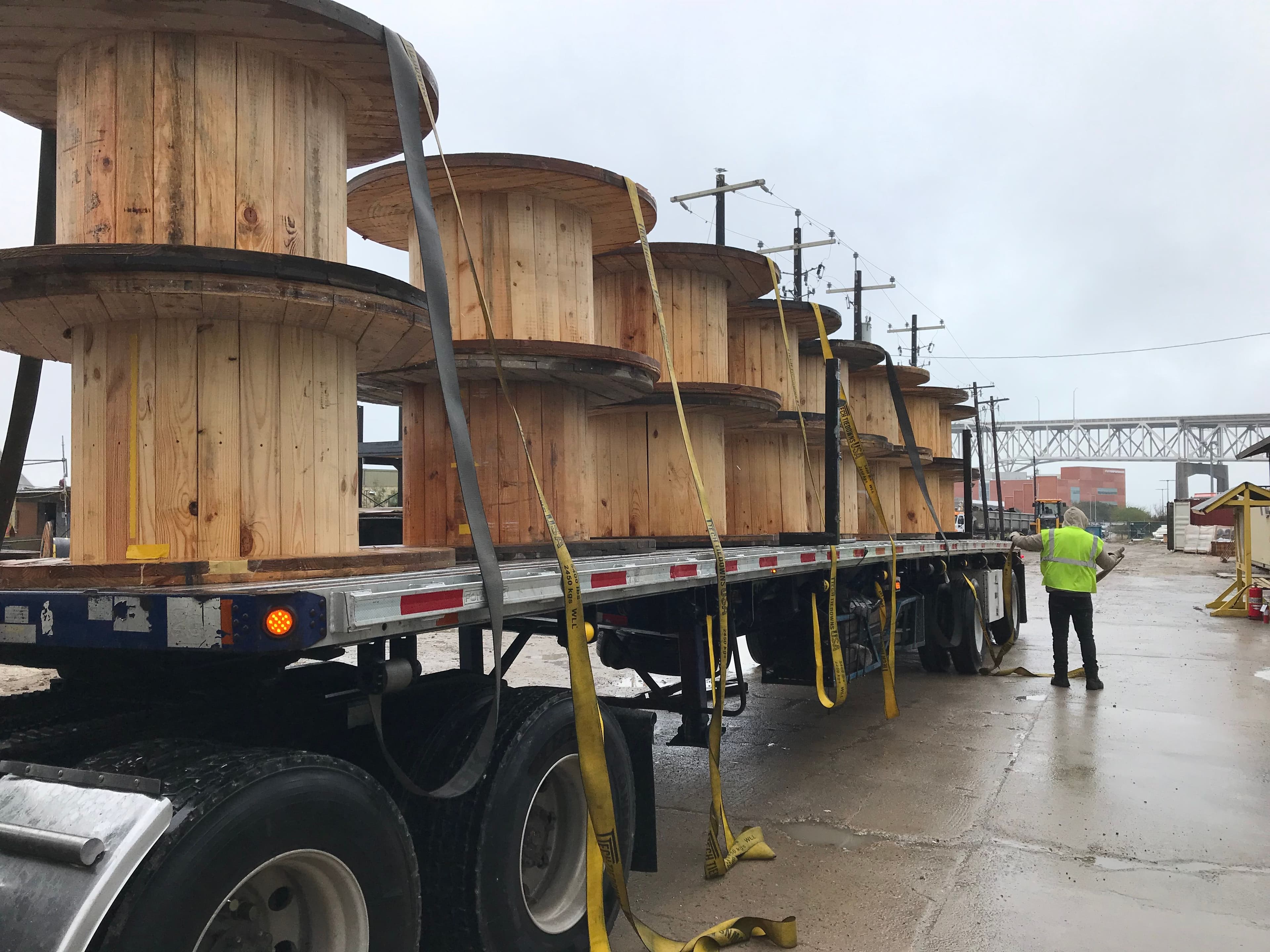 Used 66x36 Wooden Spools - Corpus Christi, TX 78401