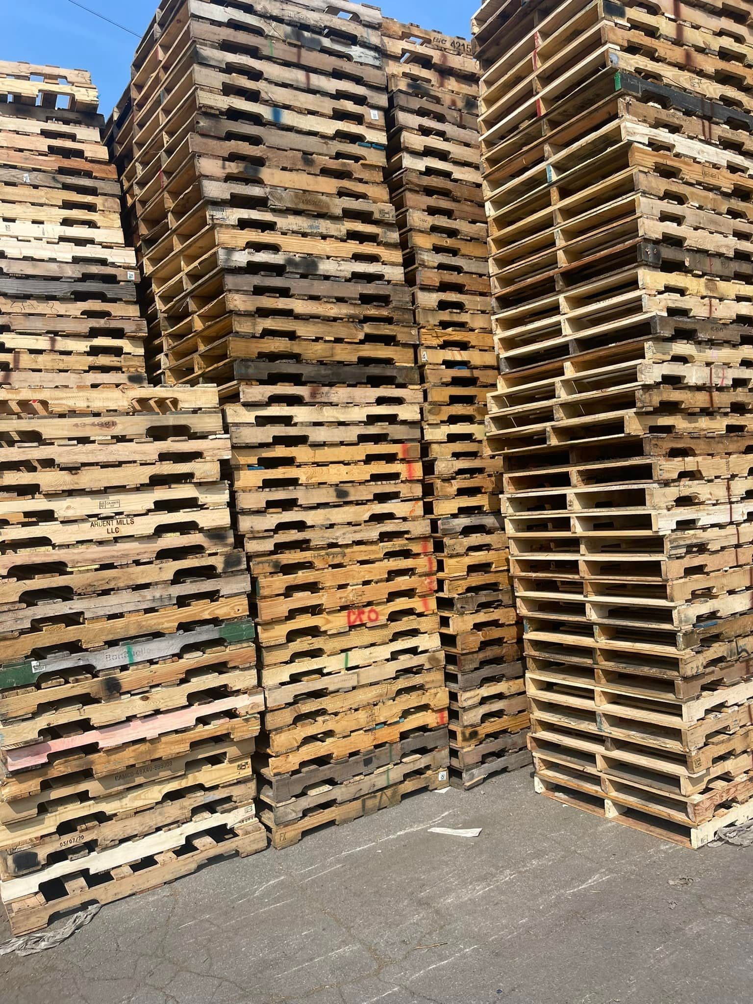 Truckload of Grade B (#2) 4-way stringer skids- Euless TX 76039