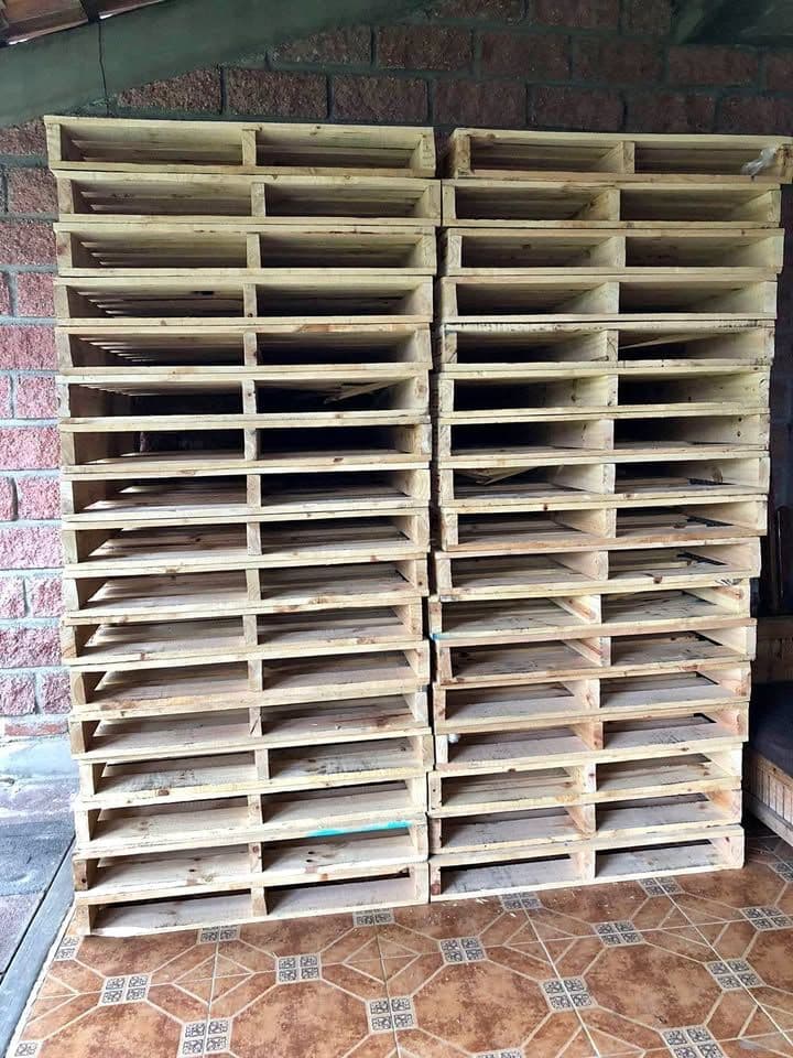 48 x 40 Recycled Wooden 4-way Entry Skids  - Laredo TX 78046