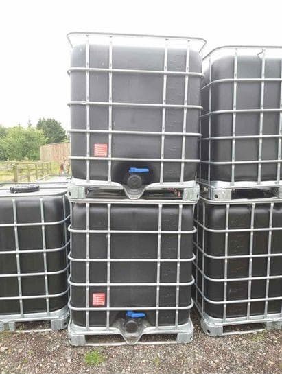 275 Gallon Black UV Stable IBC Totes - Fargo ND 58102