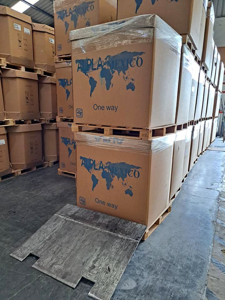 3 Wall 48 x 44 x 40 Full Flap Bottom Gaylords - Indianapolis IN 46226