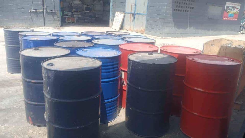 Used 55 Gallon Metal Drums - Casper WY 82601