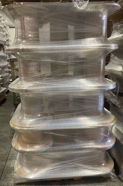 19 ½” diameter x 11” tall Used Wooden Spools - Marion, OH  43302