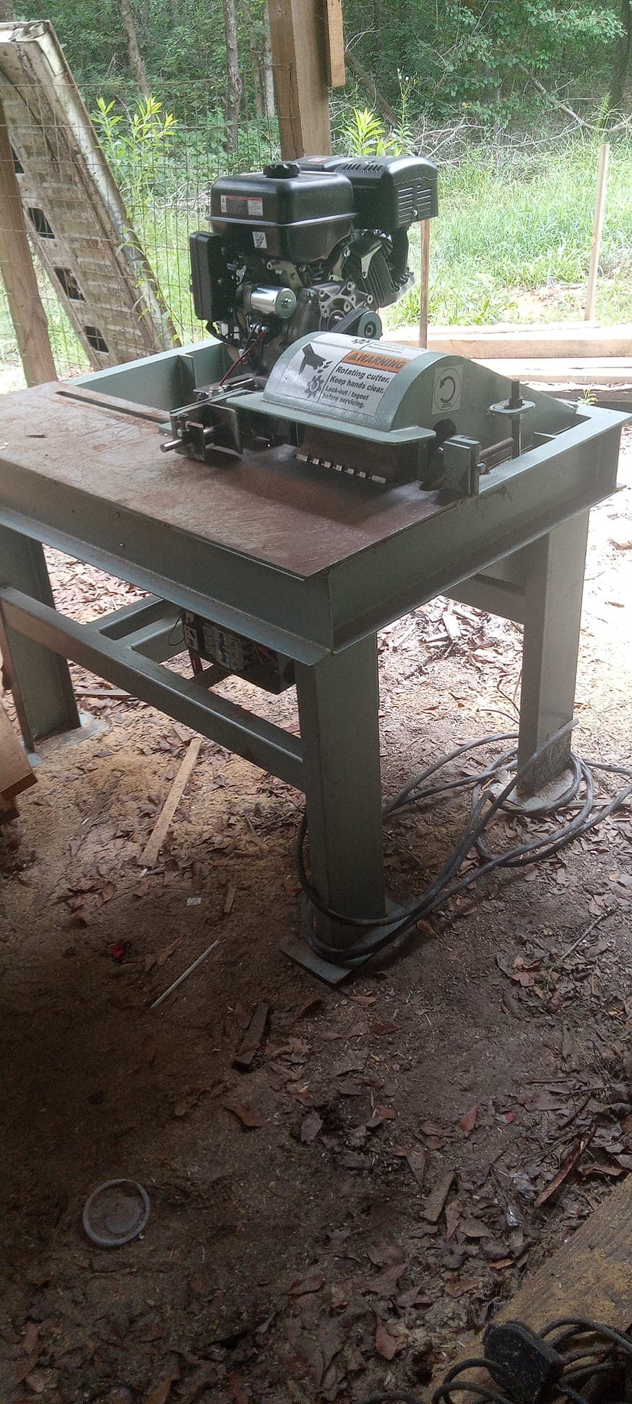 Amx pallet Notcher 3 phase electric motor - Marietta GA 30062