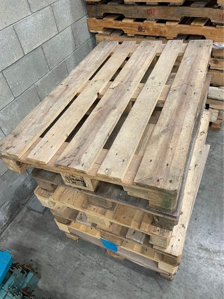 800 x 1200 Used 4-Way Block Pallets - Waukegan IL 60085