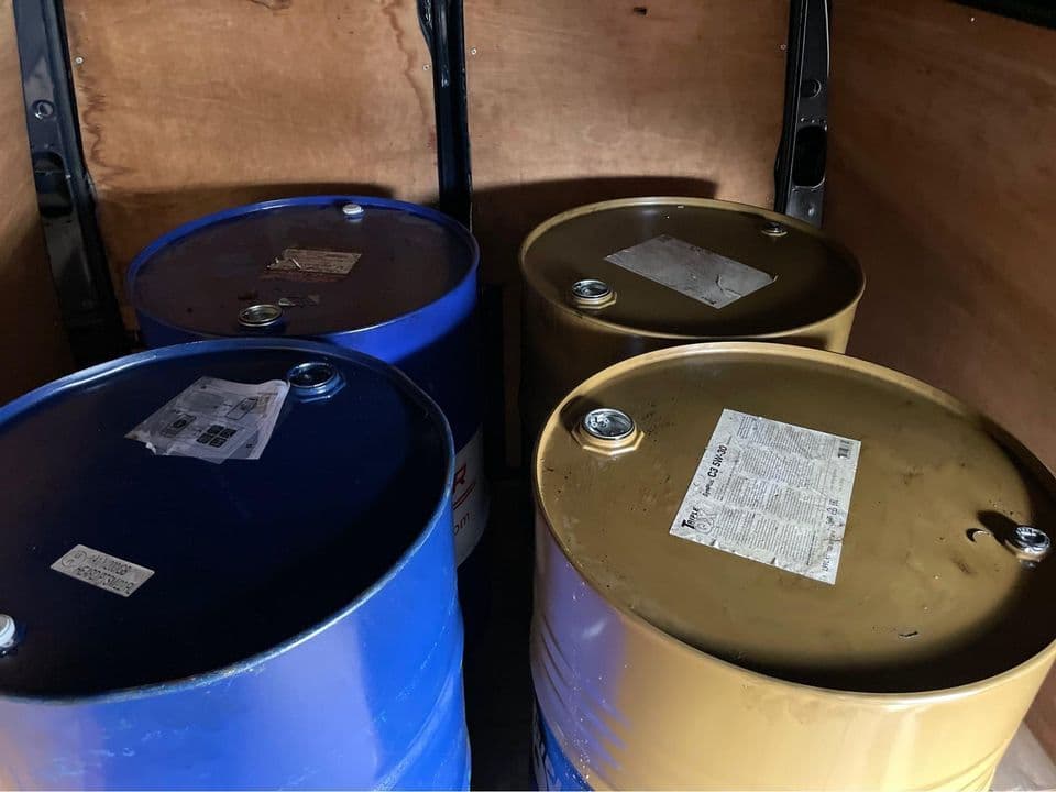 Used 55 Gallon Rinsed Metal Drums - Suwanee GA 30024