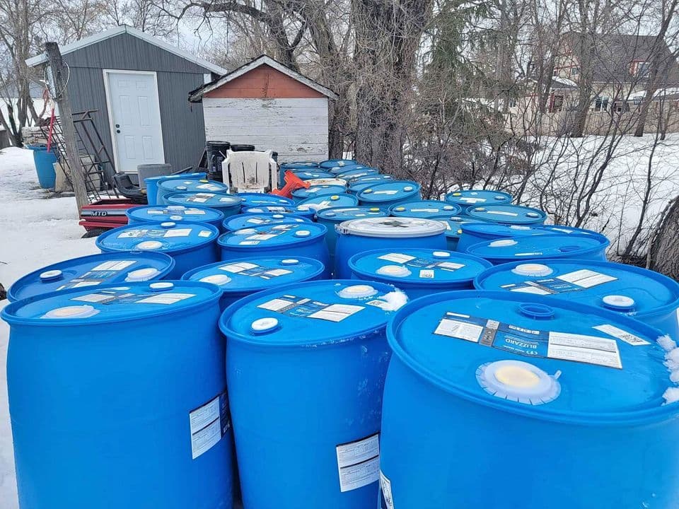 New 60 Gallon Plastic Drums - Columbus OH 43085