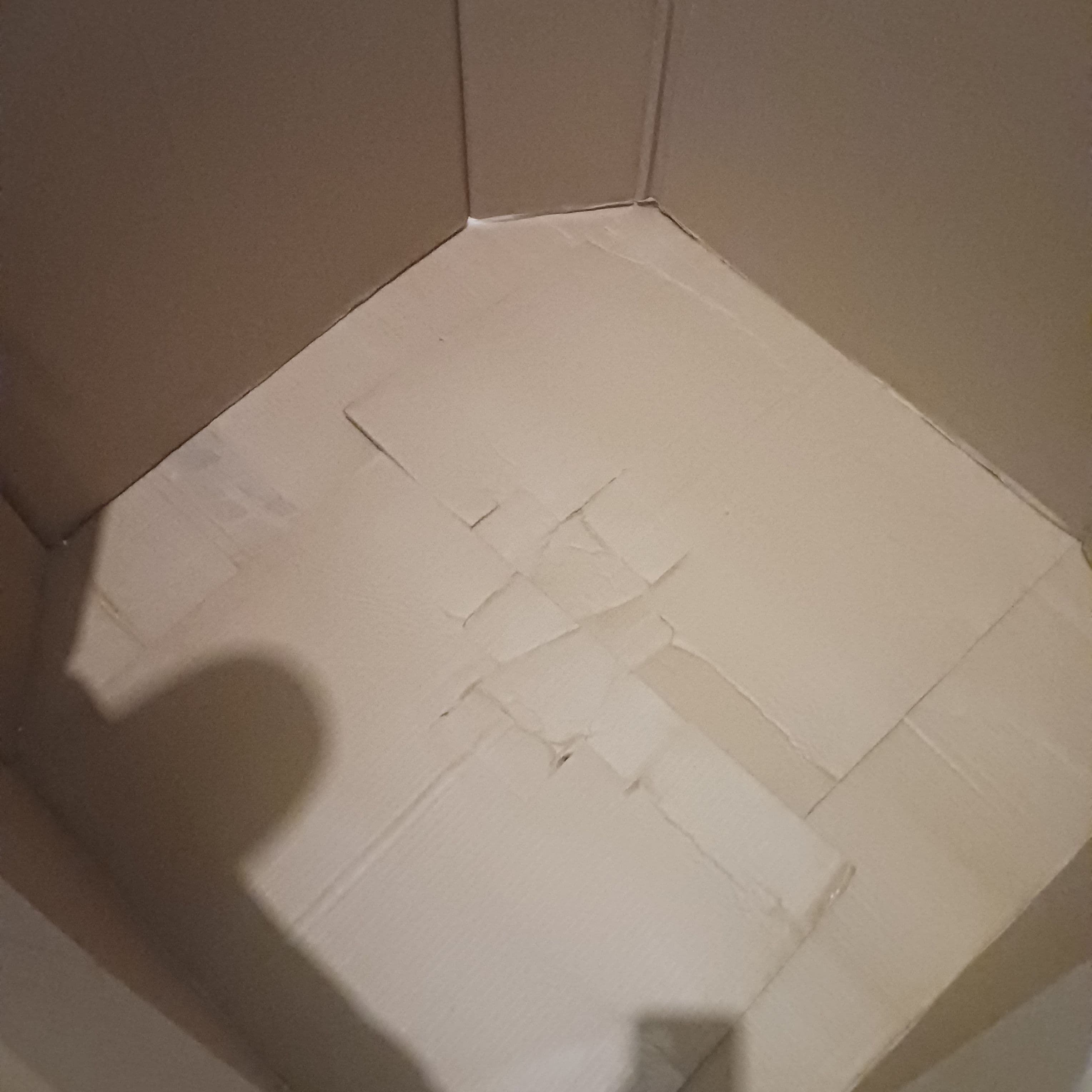 Gaylord Box Bottom with slip sheet