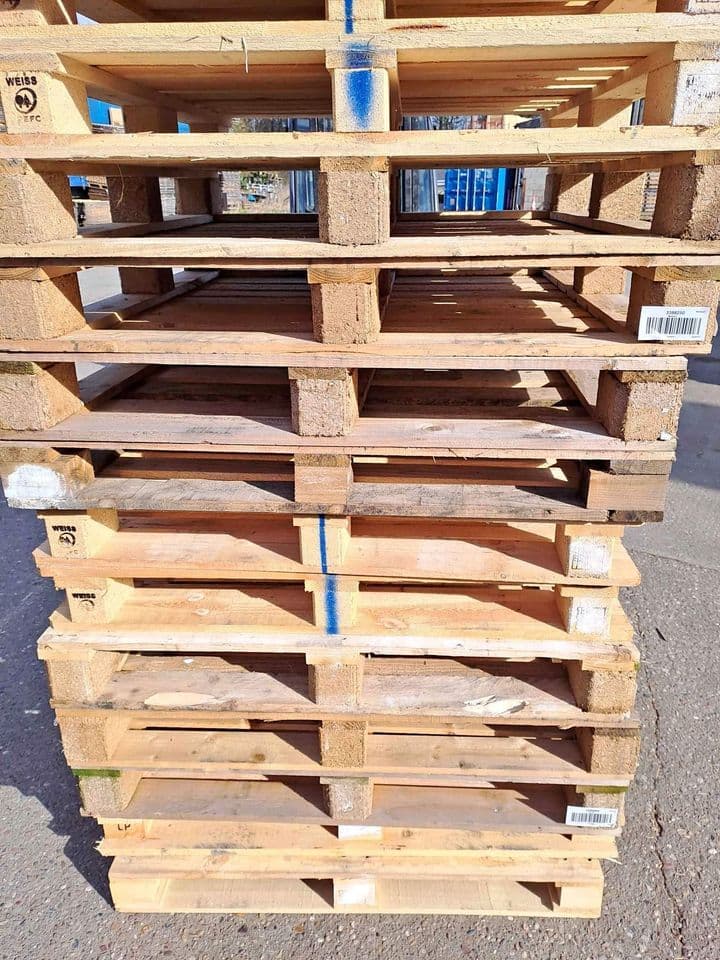 45 x 45 Used 4-Way Block Pallets - Rexburg ID 83440