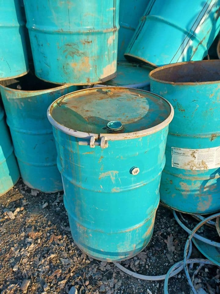 55 Gallon Used Metal Drums - Cape Girardeau MO 63701
