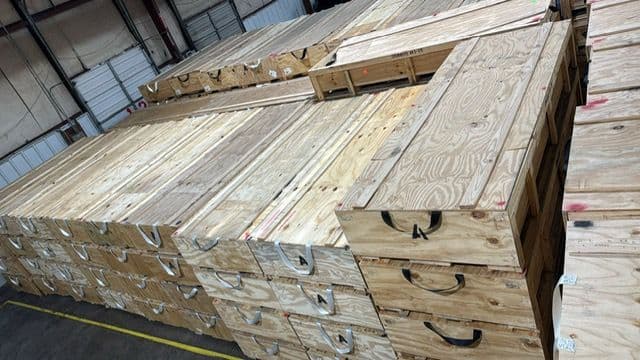120" x 45" Used Wooden Crates -  Charlotte NC 28269