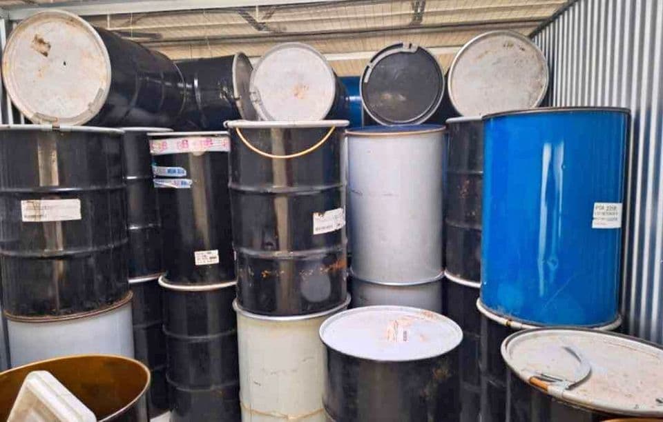 Used 55 Gallon Metal Drums - Hilo HI 96720