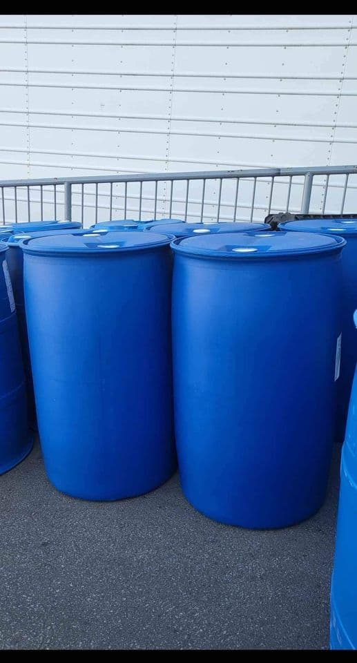 60 Gallon Closed Head Plastic Drums - Colchester VT 05446