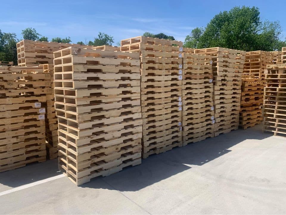 48 X 40 Grade A 4-way Stringer Pallet - Hanford, CA 93230