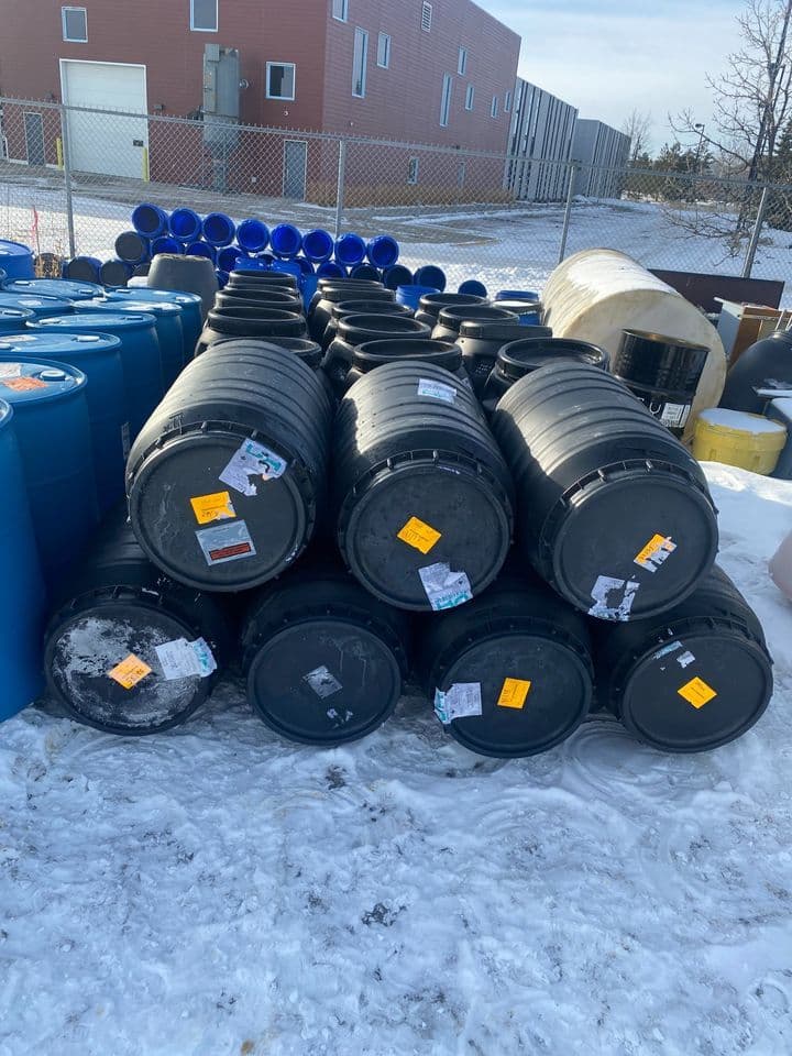 New 55 Gallon Plastic Drums - Warren MI 48088