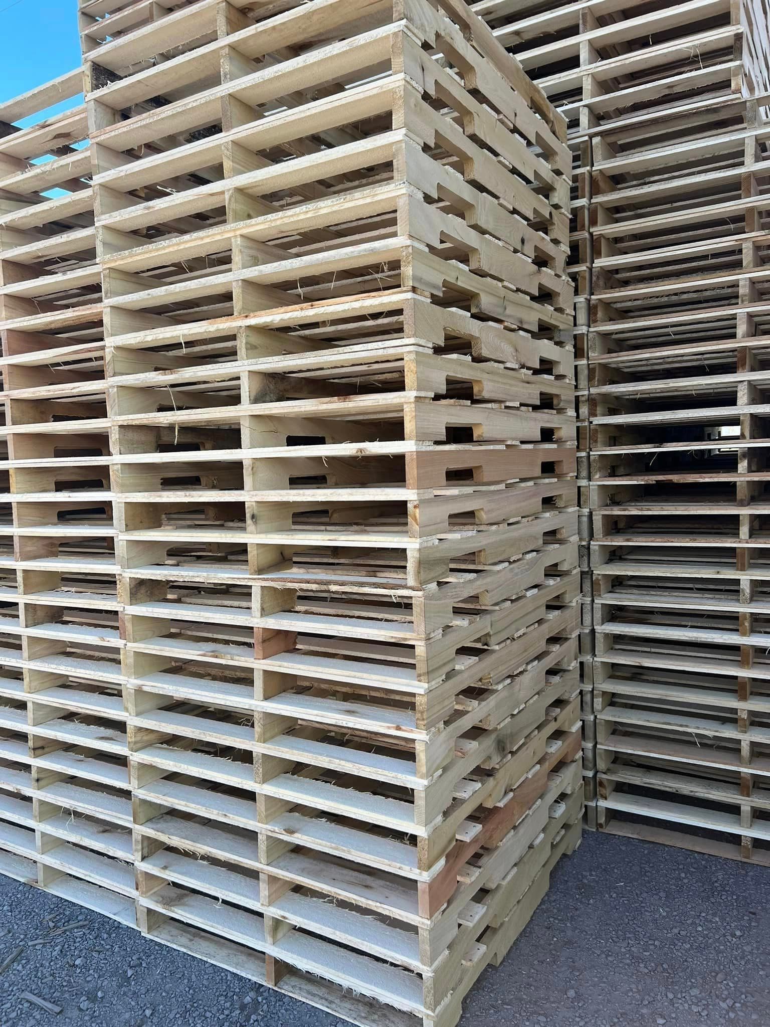 48 x 40 Repaired Grade A Pallet 4-way Stringer - Malden, MA 2148