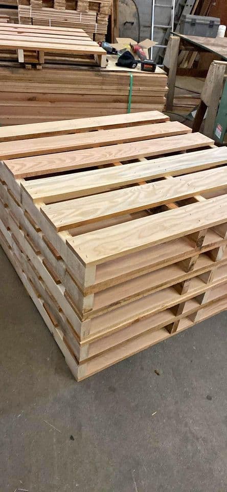 48 x 48 New Pine Stringer Pallets - Laramie WY 82073