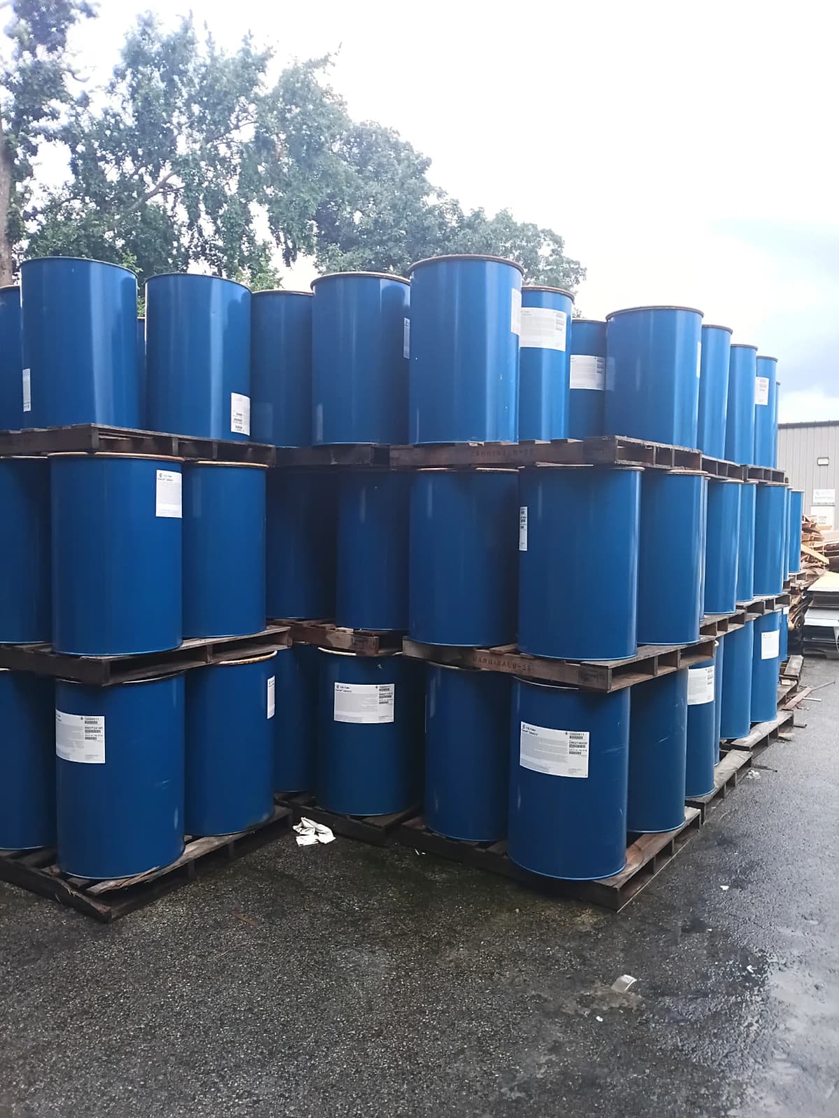 Used 55-Gallon Metal Drums
