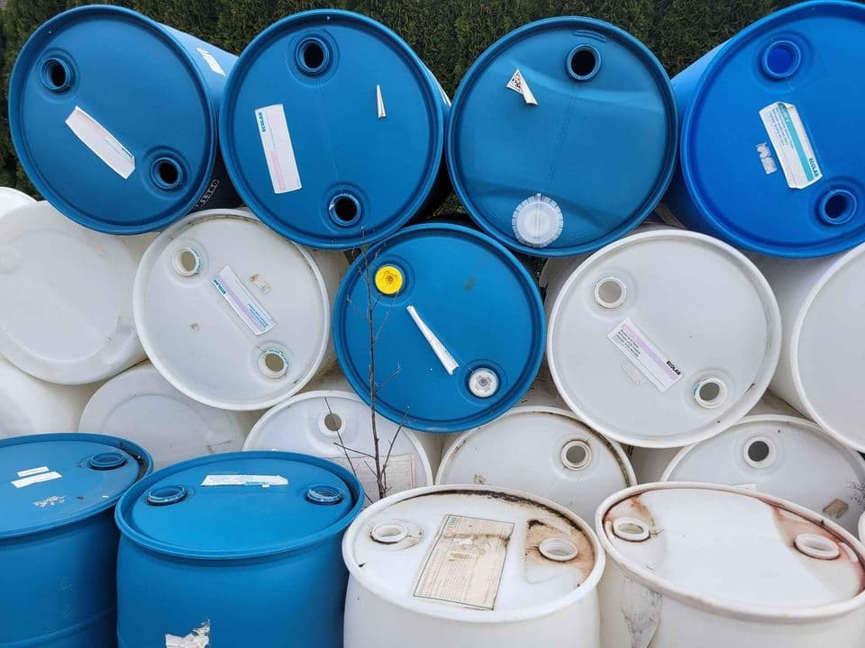 Rinsed 55 Plastic Drums - Indianapolis IN 46220