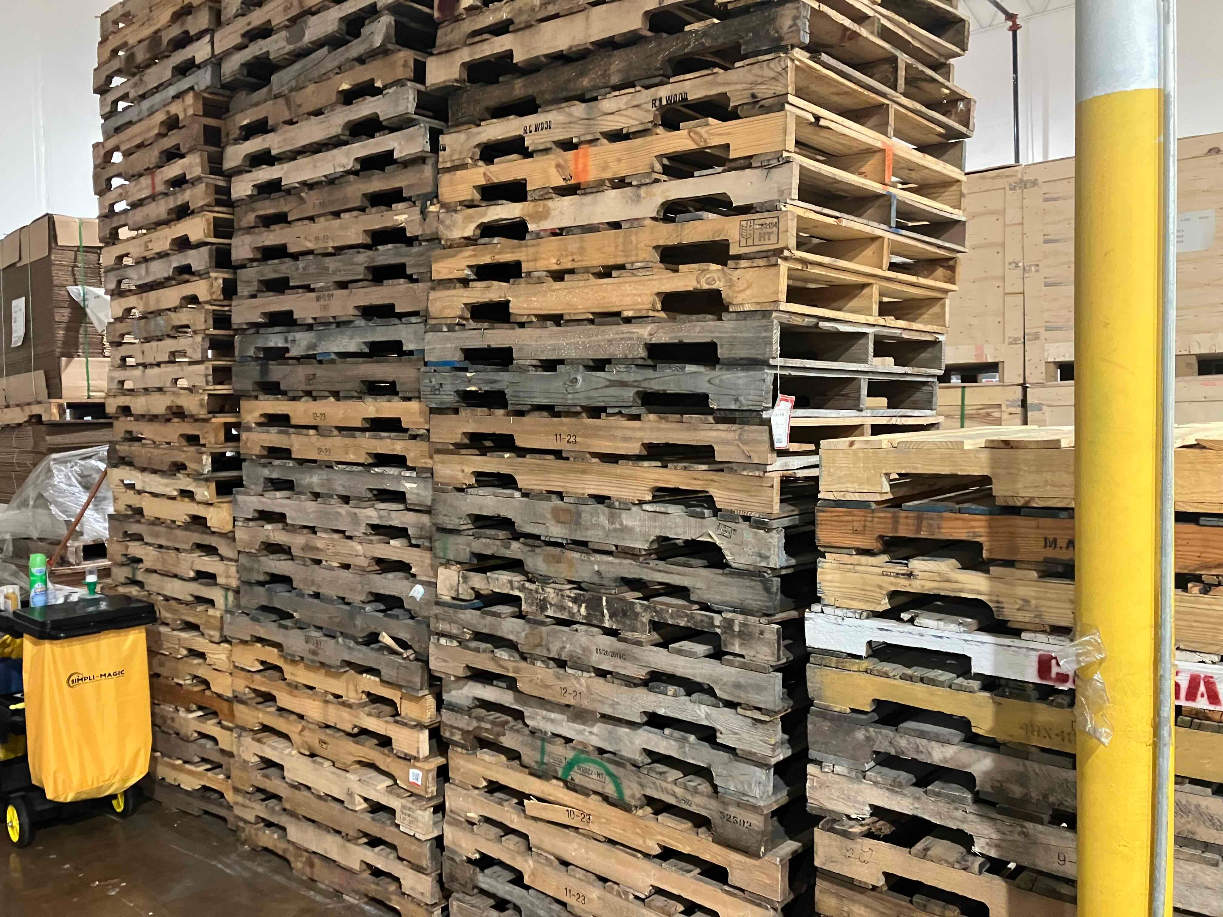 48 x 40 Used Stringer #2 Grade B Skids - Jacksonville FL 32246