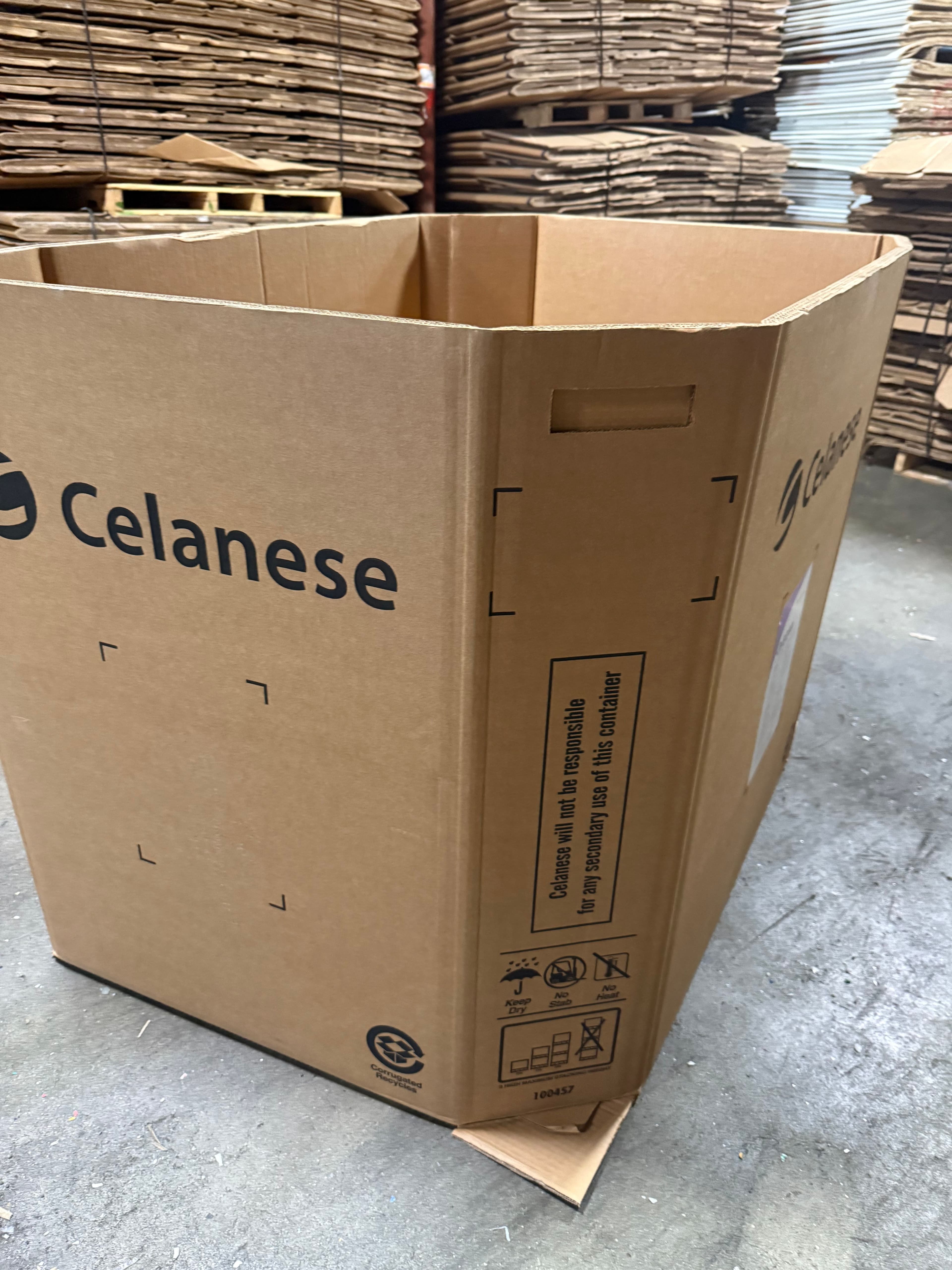 51" x 39" x 40.5" Once Used 5-Wall Boxes - Single Image