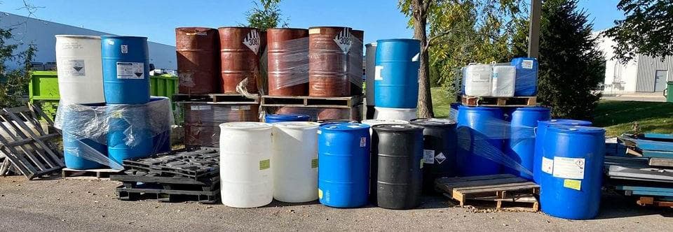 Used 55 Gallon Plastic Drum - Jackson MS 39206