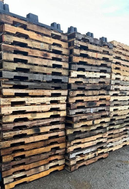 800 x 1200 Used 2-Way Euro Pallets - Omaha NE 68104