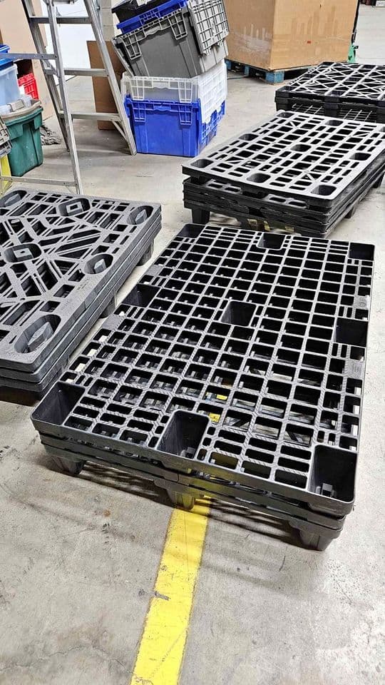 48" × 40" Nestable CBA Plastic Pallets - West Chester PA 19382