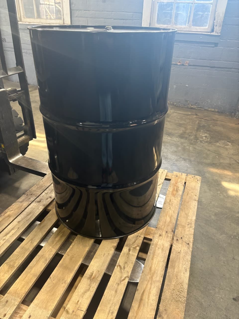 New 55-Gallon Metal Drums