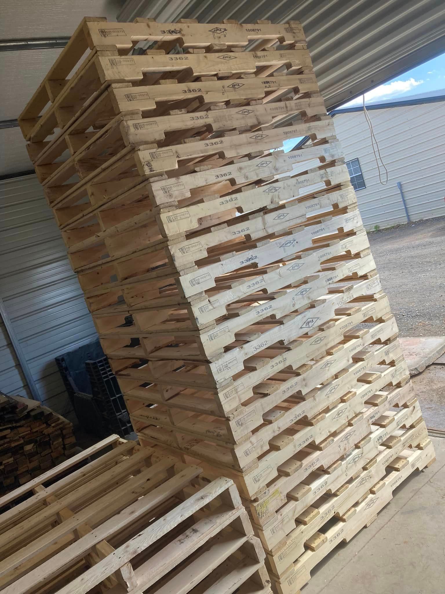 48 X 40 Repaired Grade B Pallet 4-way Stringer - Hollister, CA 95023