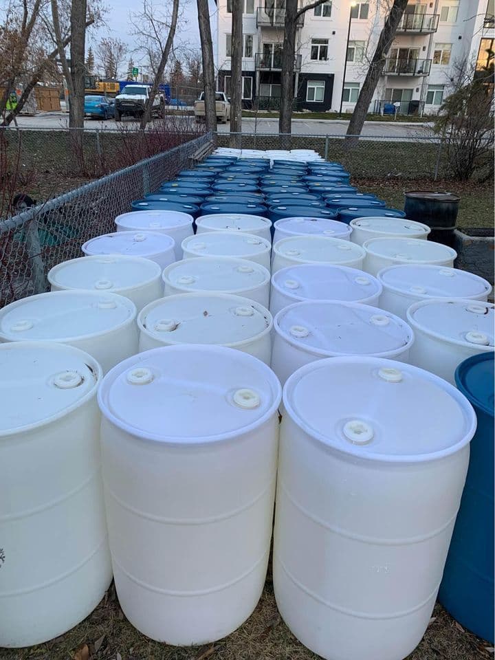 55 Gallon Plastic Drums - Raleigh NC 27603