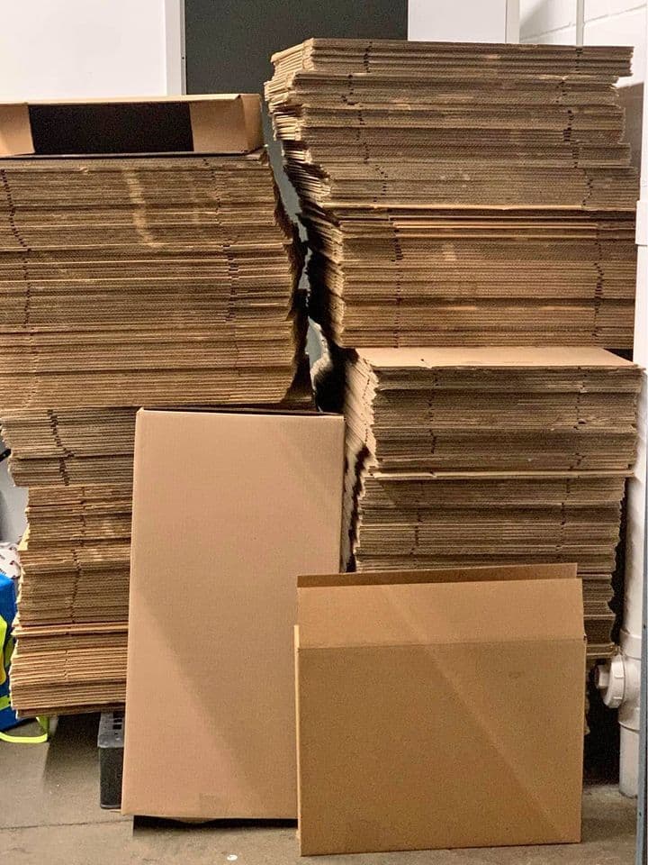 18x5.25x35.5 Used Corrugated Shipping Boxes  - Ann Arbor MI 48104