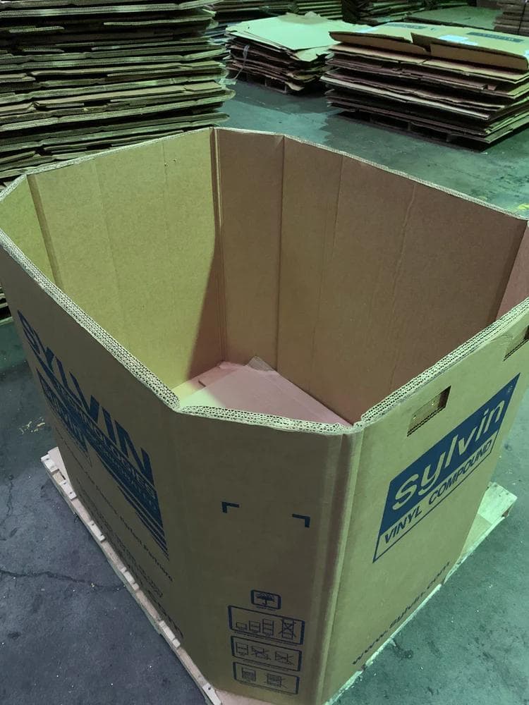48 x 40 x 48 5 Wall Octagon Gaylord Boxes - Chicago IL 60634 