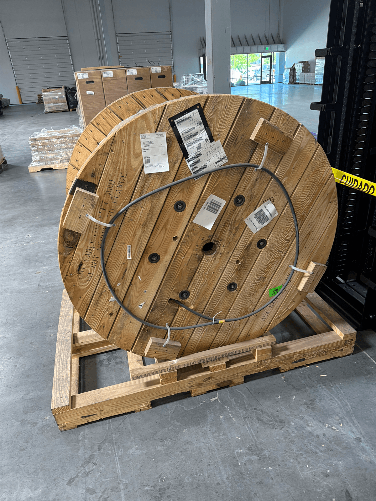 New 58x40x58 Wooden Spools
